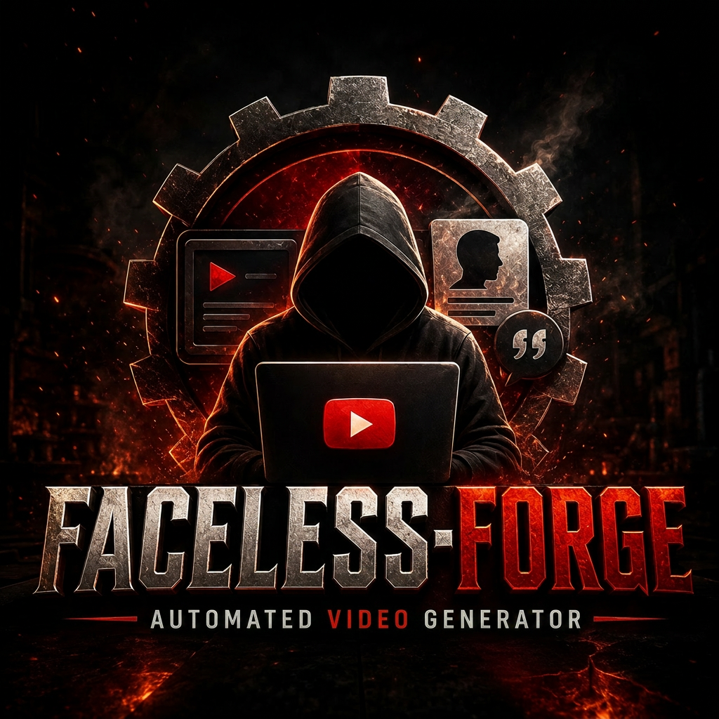 Faceless-Forge automated YouTube video generator